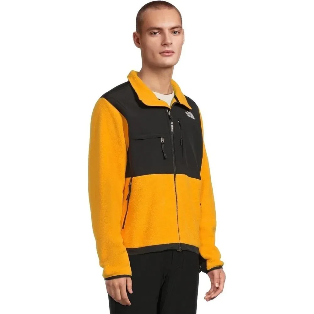 The North Face Retro Denali Fleece Full-Zip Jacket Sumit Gold/Black Small